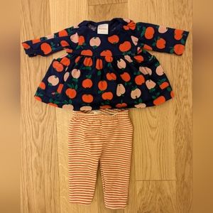 Hanna Andersson 0-3 month 2-piece outfit